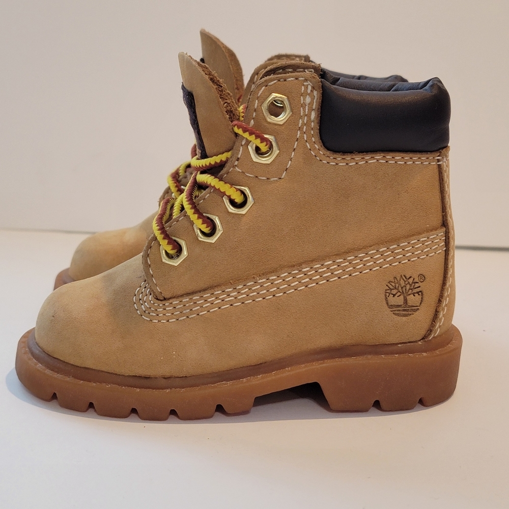 Timberland Premium 6in boots for Toddler Size 5 infant waterproof hike w…
